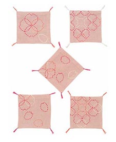 Sashiko kit coaster SK-0196