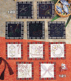 SK-0120 Sashiko SK-00121 Coaster kit