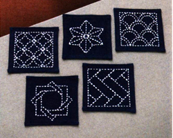 SK-0223 Sashiko Coaster kit